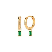 Ziggy Huggies &amp; Green Onyx Baguette Ear Charm Set: was £110, now £82.50 at Monica Vinader