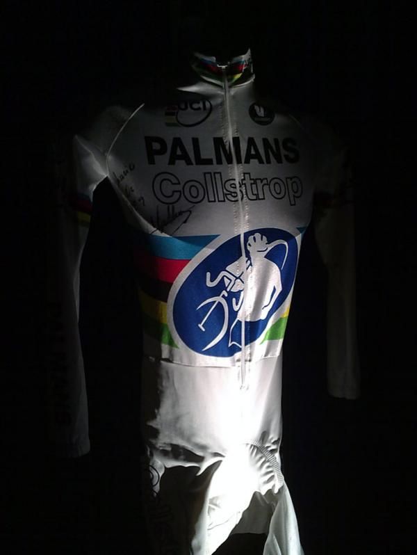 2002 'cross world champion Mario de Clerq's skinsuit.
