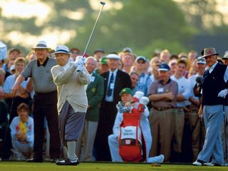 Sarazen, Snead and Nelson pictured at the 1999 Masters