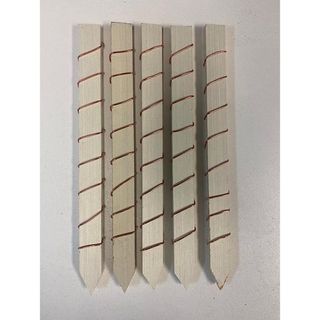 Plant stakes with copper wire