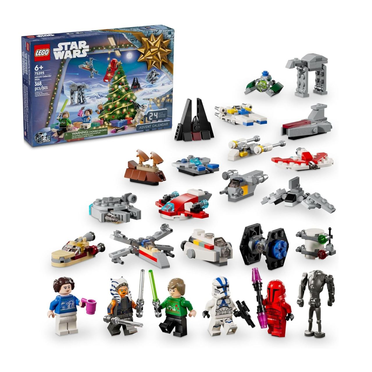 Lamento mencionar esto ya, pero el Calendario de Adviento Lego Star Wars 2024 tiene el precio más bajo jamás registrado