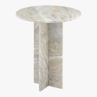 Pottery Barn marble side table