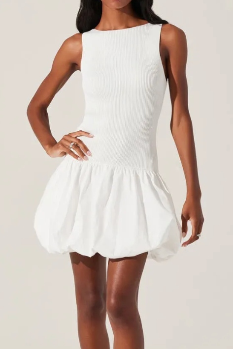 Nettie Bubble Hem Dress