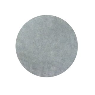 Bloomingdales blue grey round rug