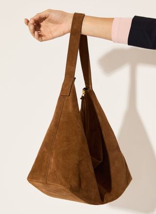 Lynette Suede Tote Bag 