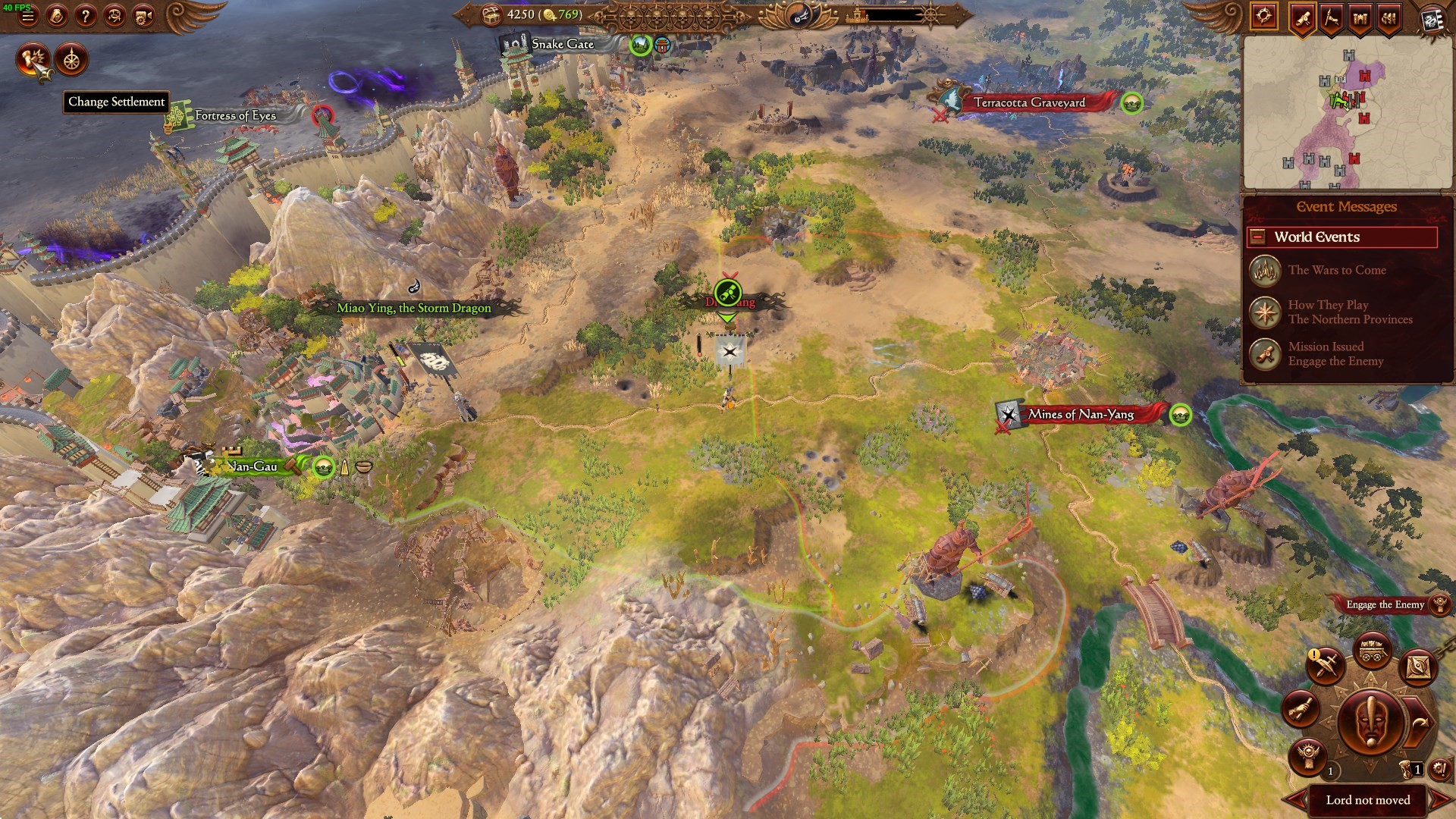 Total War: Warhammer 3 mod Modifier la colonie de départ