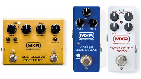 MXR bass pedals