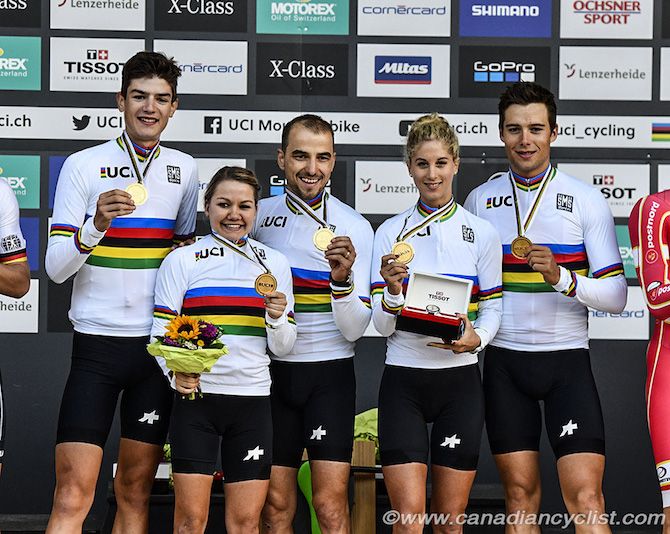 Switzerland are the 2018 team relay world champions