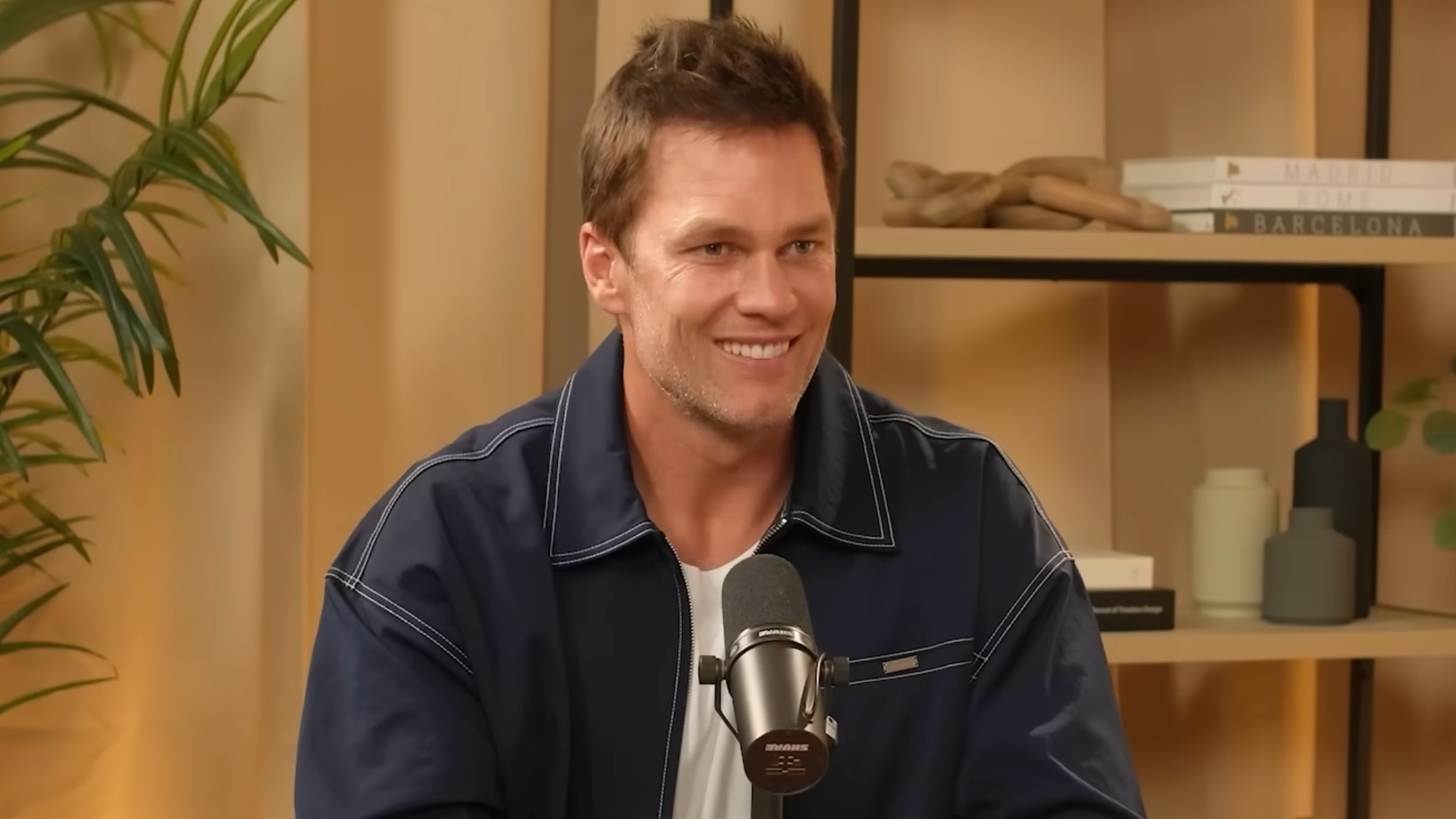 Tom Brady appears on The Big Podcast.