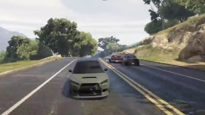 The Coolest GTA V Stunt Ever?