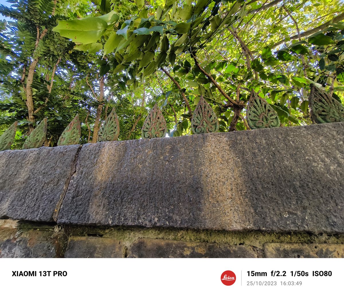A photo taken on the Xiaomi 13T Pro