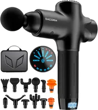 Dacrom Deep Tissue Percussion Muscle Massage Gun for Athletes Was: $249.99 Now: $109.99 (Save 56%)