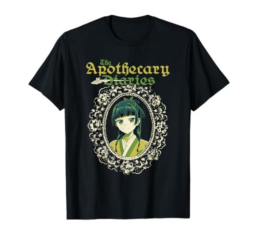 Apothecary Diaries Maomao Portrait in Lace Frame Anime T-Shirt
