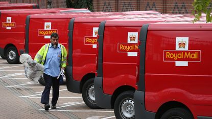 Royal Mail vans