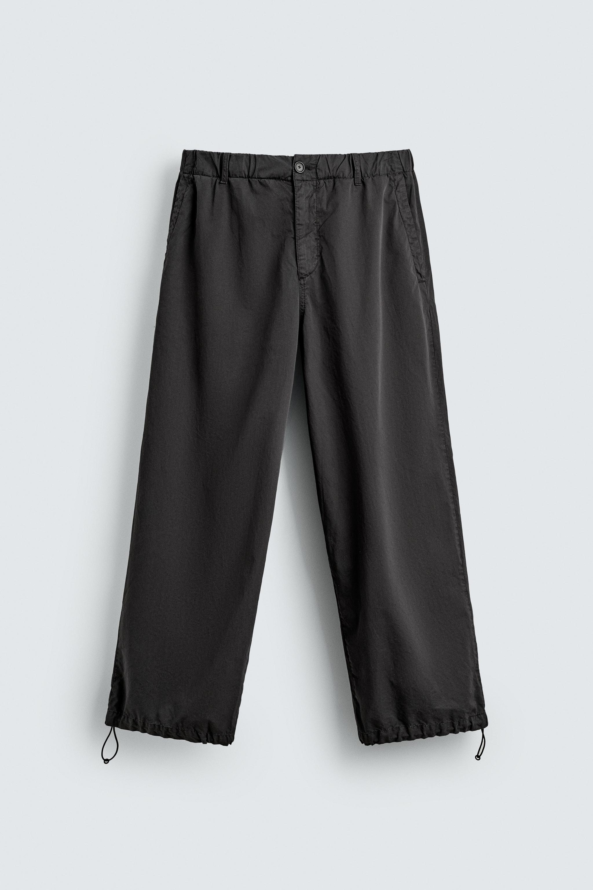Relaxed Fit Cotton Pants Aaron Levine X Zara