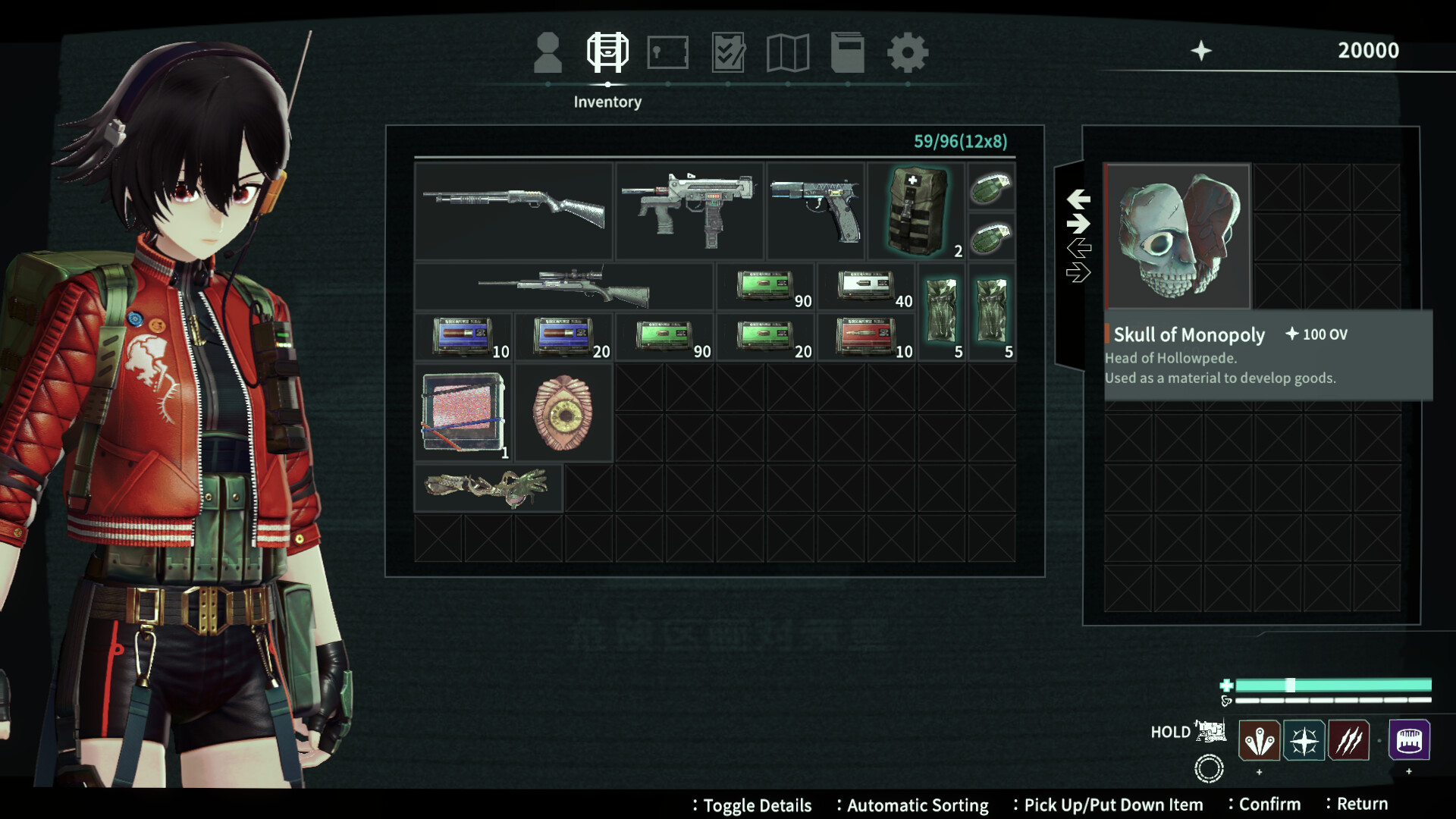 A screenshot of the upcoming Switch 2 game, ANOMALITH