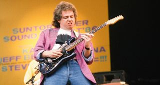 Steve Lukather live at Rock In Karuizawa 1986, playing The Robot Strat