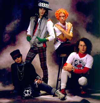 Pioneers, the original line-up shot in Chicago in 1988