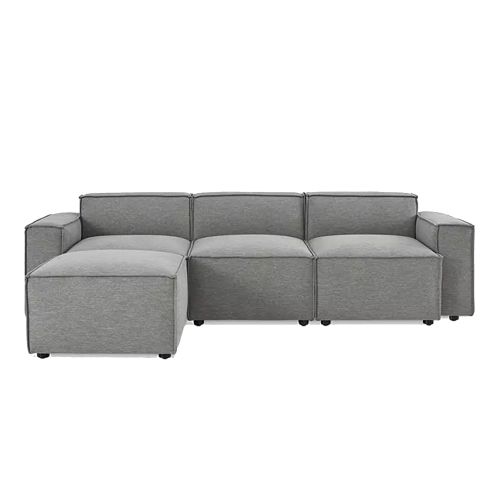 Model 03 3-Seater Chaise Sofa in Shadow