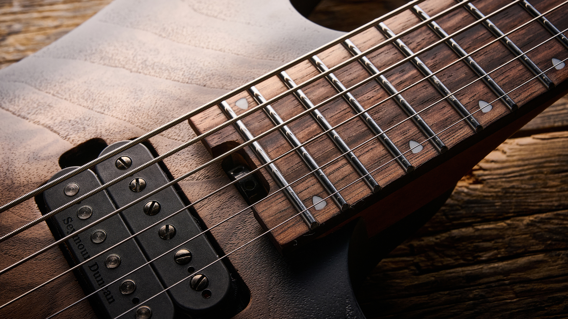 A Cort KX500 Baritone guitar