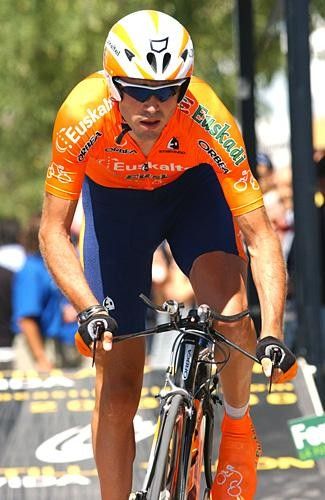 Samuel Sanchez (Euskaltel) finished second in the stage