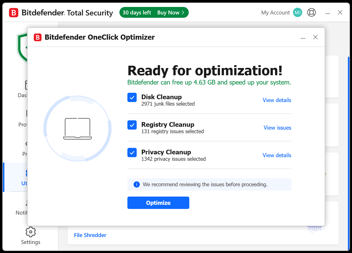 Bitdefender total security review