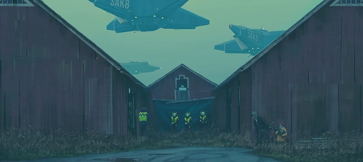 Image Comics and Skybound Entertainment present Simon St&aring;lenhag&rsquo;s latest descent into a devastated, dreamlike world with "The Labyrinth."