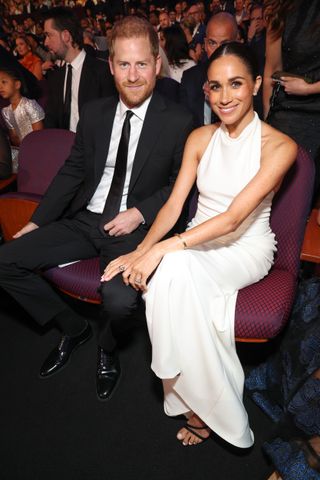 Prince Harry and Meghan Markle at the 2024 Espy Awards