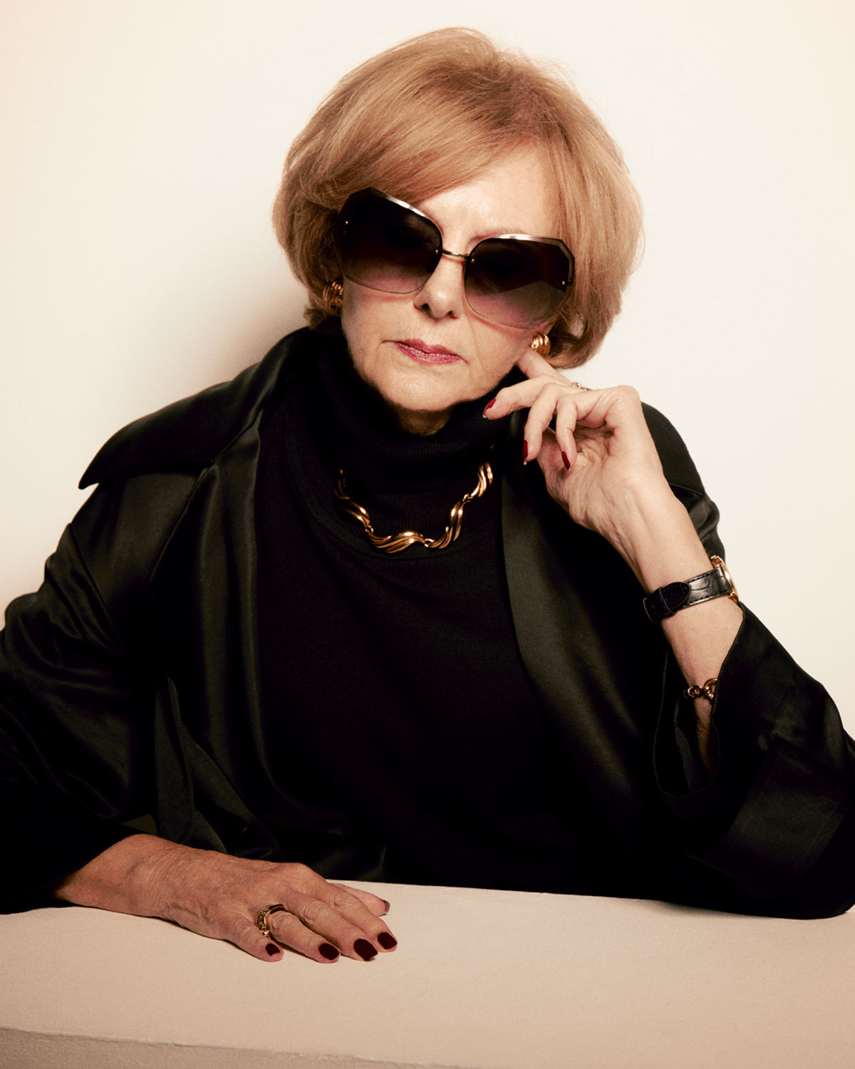 Linda Farrow stars in the Linda Farrow Icons Collection