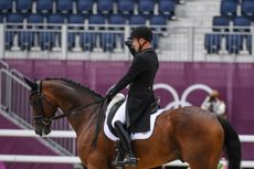 Olympic eventing dressage: Michael Jung and Chipmunk FRH