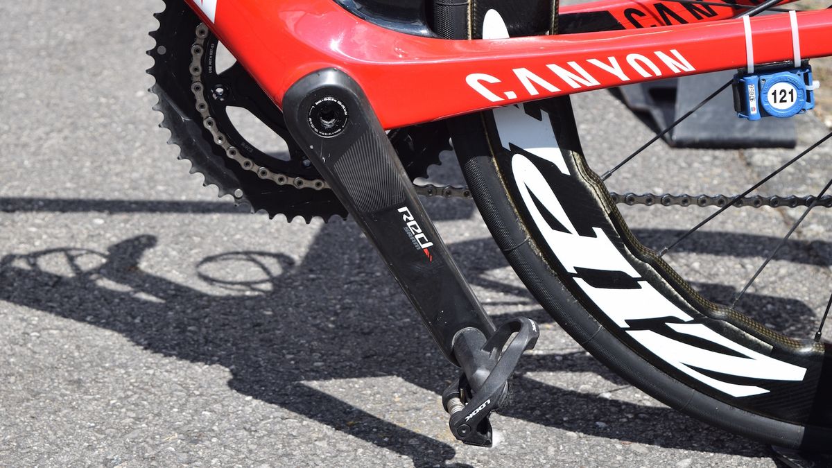 Tony Martin runs 175mm cranks on his road and time trial bikes