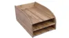 Osco Bamboo Three Tier Letter Tray