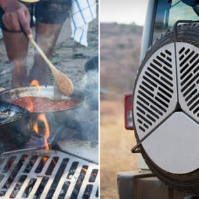 The spare-tire grill
