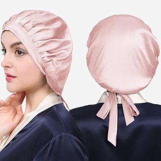 LilySilk 100% Pure Mulberry Silk Sleep Cap 