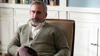 Steve Carell as Alan Strauss in his office in The Patient