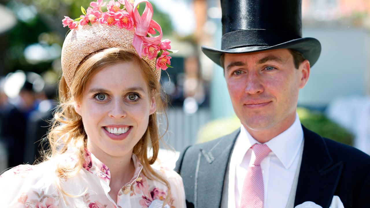 Princess Beatrice and Edoardo Mapelli Mozzi attend day 1 of Royal Ascot at Ascot