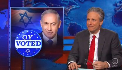 Jon Stewart recaps Israeli's election
