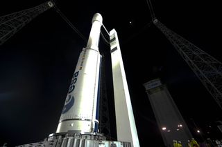 An Arianespace Vega rocket will launch 53 small satellites for the European Space Agency in a rideshare flight from the Guiana Space Center in Kourou, French Guiana in June 2020. It's the first Vega launch since a July 2019 failure.