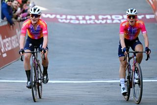 'No hard feelings' after fighting teammate Lotte Kopecky for Strade Bianche victory, says Vollering