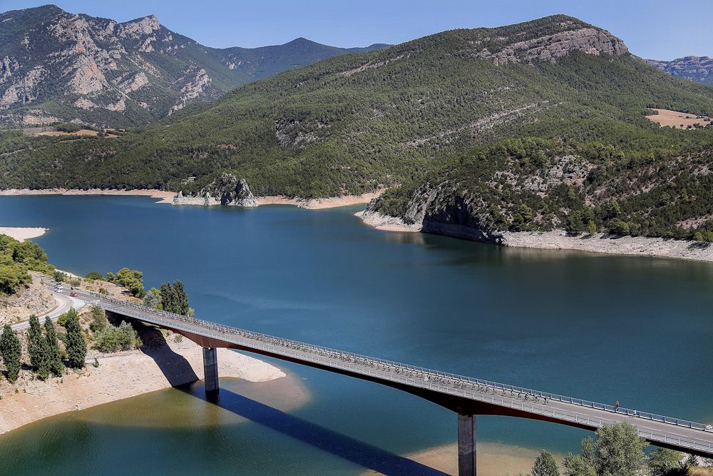Scenery along the route of stage 4 at the Vuelta a Espana
