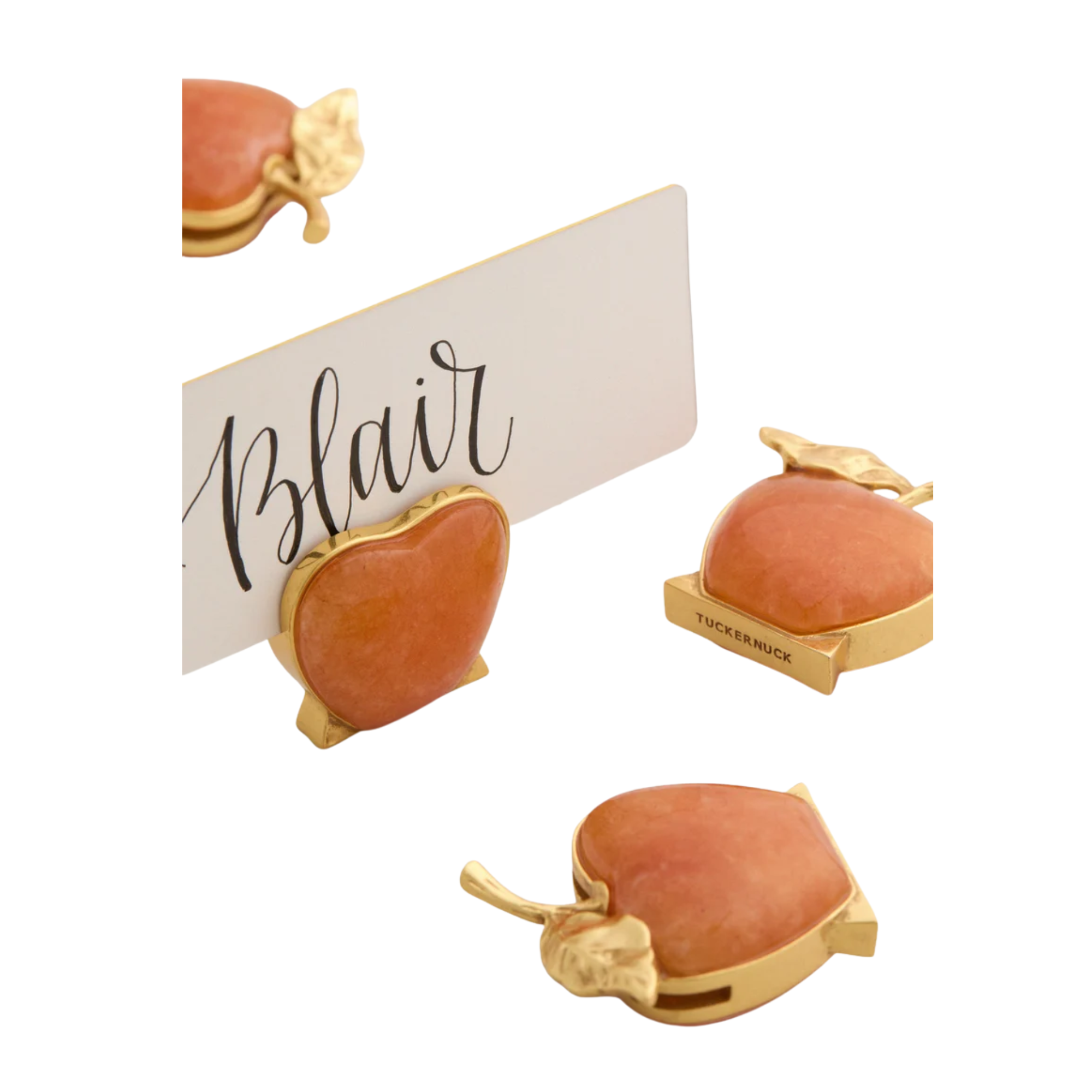 apple table card holders