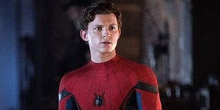 Tom Holland as Spider-Man in Far From Home