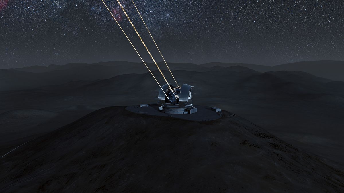 Photos World's Largest Telescope Being Built in Chile Space