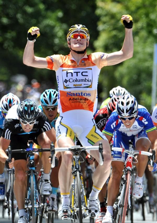 Greipel continued his dominance of the Tour Down Under on stage two