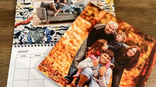 Mixbook calendar and book samples