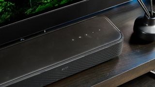 A black Sony HT-S2000 soundbar