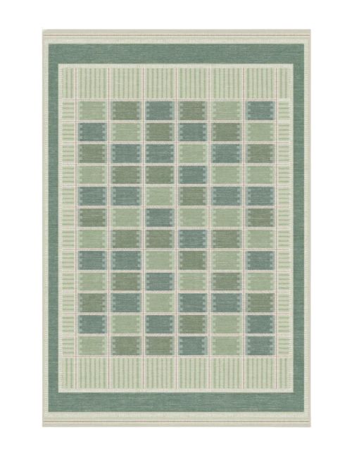Agnes Green Flatwoven Rug