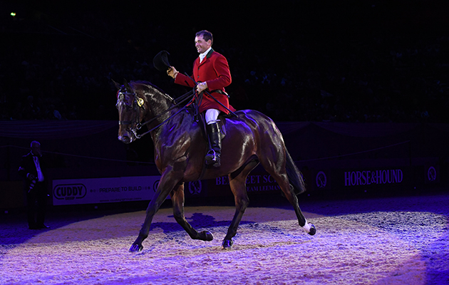 VIEW POINT owned by Jill Day ridden or exhibited by Robert Walker in the Show Hunter Championship during the Horse of the Year Show at the NEC near Birmingham, UK between 4th - 8th October 2017