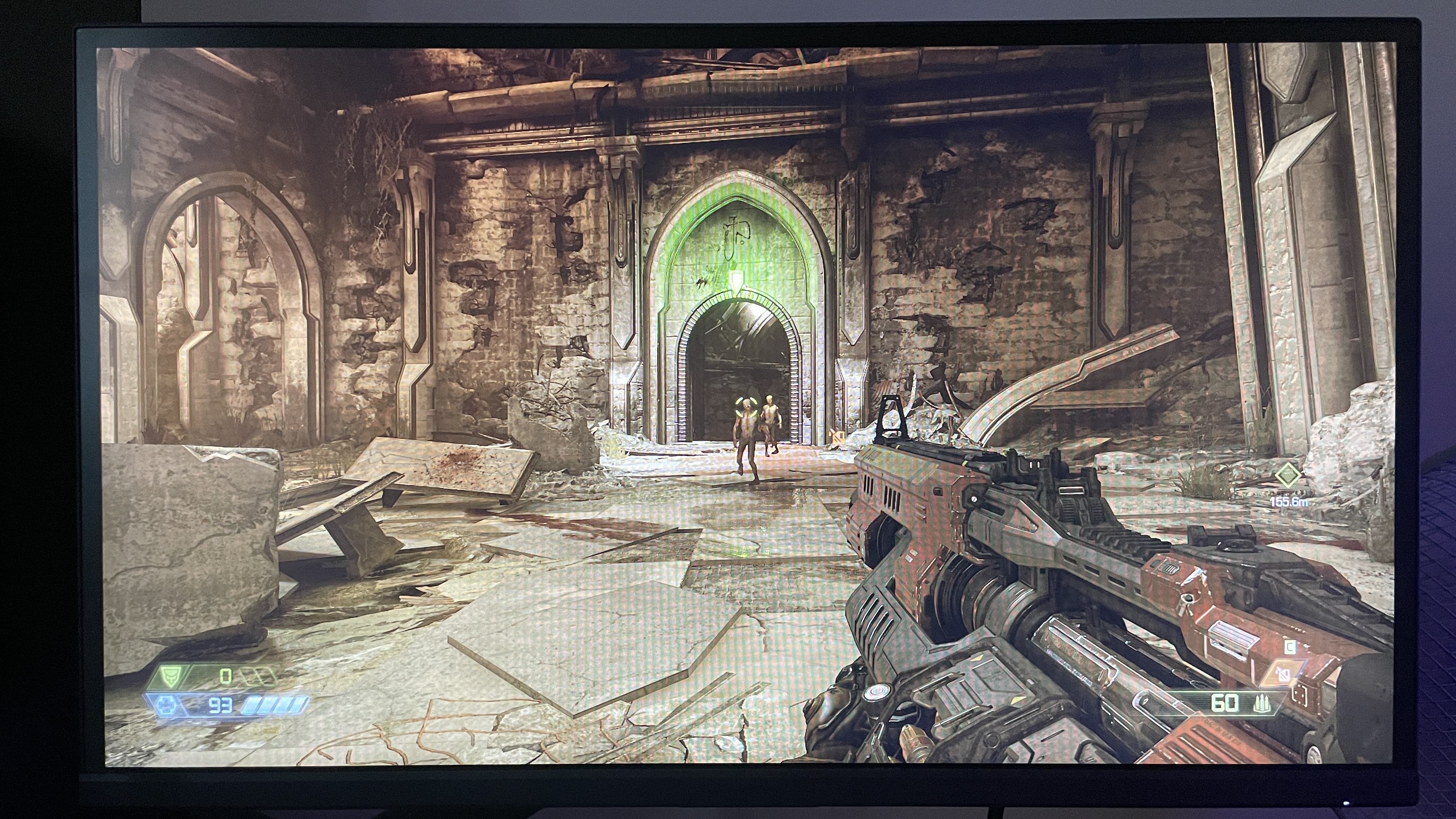 A KTC 25M1 400 Hz gaming monitor, HDR on.