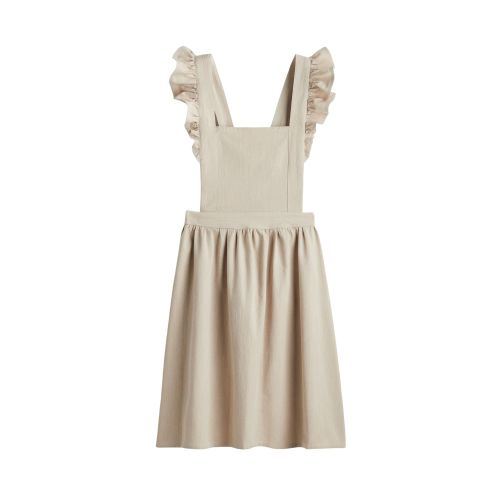 Ruffle-Trimmed Apron